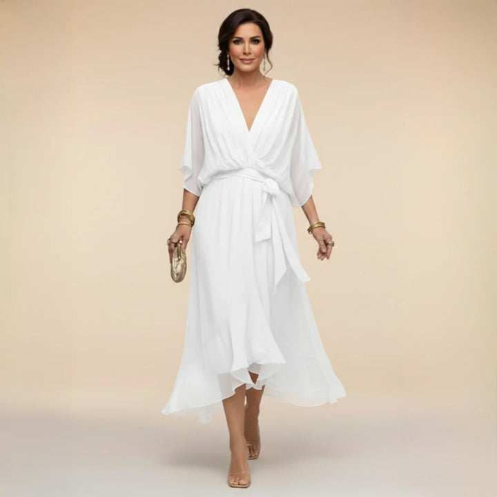 Victoria - Vestido de Chiffon - Silueta Perfecta