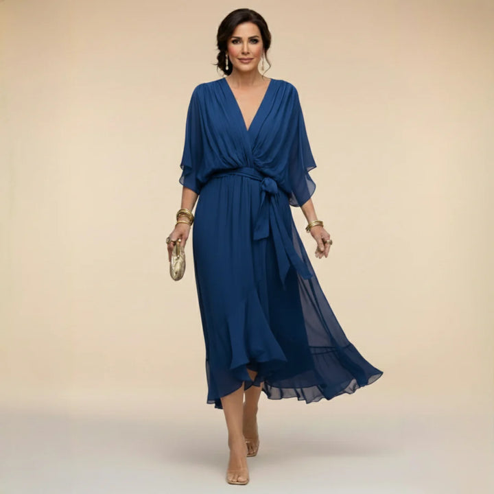 Victoria - Vestido de Chiffon - Silueta Perfecta