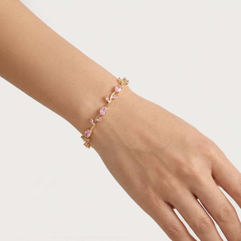 Bracelet Tulip Flower - Perfect Gift