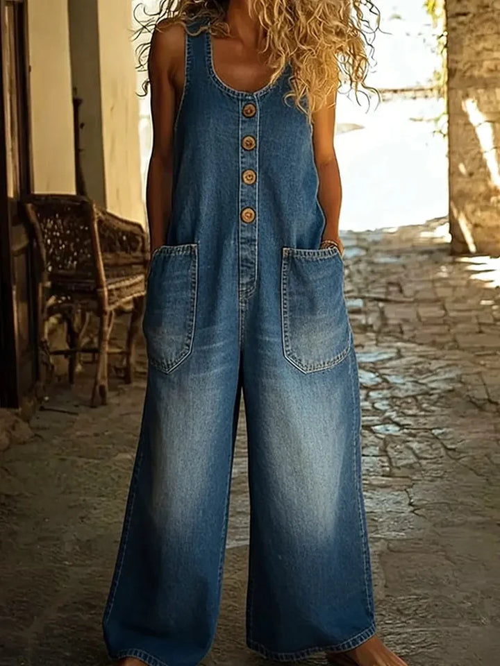 Mono Mediterráneo Denim - Silueta perfecta