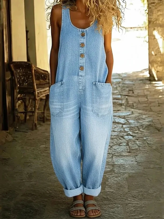Mono Mediterráneo Denim - Silueta perfecta